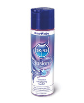 Skins Fusion Hybrid Silicone &amp; Water Based Lubricant - 4.4 Oz - £12.58 GBP