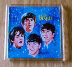 The Beatles Lunchbox circa 1964 Coaster 4 X 4 inches - £6.12 GBP