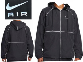Nike Air Full-Zip Hooded Woven Jacket European Xl / L Us NK34 T2G - £70.97 GBP