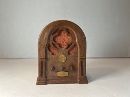 Chadwick Miller Music Box Miniature Radio 1974 &quot;Happy Days Are Here Again&quot; - $7.99