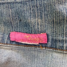 Thalia Sodi Vtg Denim Women's Button Up Jacket Jeans Blue Vest Measured Size M image 3