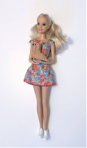 Mattel Barbie Doll Dated 2005 Blonde WIth Dog Re-dressed - $10.56