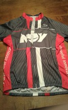 Primal Wear Men&#39;s Medium 100% Polyester &quot;Purposeful Innovation&quot; Cycling Jersey - $20.18