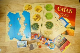 CATAN Trade Build Settle Klaus Teuber RPG Board Game CN3071 Complete - $28.69