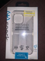 Speck Presidio Perfect-Clear Case with Grips for iPhone 12/12 Pro Clear $44.99 - £11.98 GBP