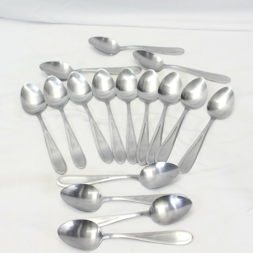Farberware FRW57 Oval Soup Spoons 7&quot;  Stainless Lot of 16 - $14.69