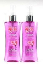 2 Bottles Body Fantasies 3.2 Oz Japanese Cherry Blossom Fragrance Body Spray - £17.29 GBP