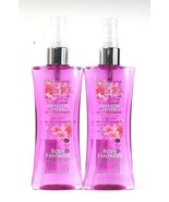 2 Bottles Body Fantasies 3.2 Oz Japanese Cherry Blossom Fragrance Body S... - £17.20 GBP