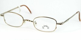 Eye&#39; Dc V167 015 Dorato Marrone Chiaro Occhiali Eyedc 49-21-143mm Francia - $162.28 CAD