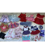 Build a Bear BABW CLOTHING LOT FOR GIRLS Dress Shoes Accessories Lot #4 - $49.49