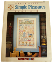 Dimensions Cross Stitch Pattern Leaflet Simple Pleasures Quilting Farm Rainbow - £3.18 GBP