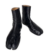 Maison Margiela Men&#39;s Flat Tabi Boots Size 42 Black Mint - $12,980.71 MXN