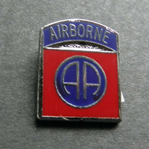 ARMY 82ND AIRBORNE DIVISION MINI SMALL LAPEL PIN 1/2 X 10/16 inch - $5.36