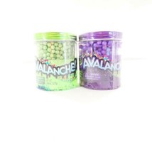 COMPOUND KINGS Avalanche Crunch Slime Toy 2 Jar Bundle Green and Purple - £22.80 GBP
