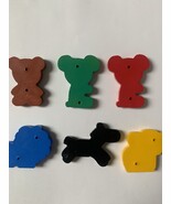 Retro flat animal crayon set - $288.33 MXN
