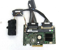 Dell 0WX072 0tu005 PERC 5i SAS Raid Controller PCIe x8 Card 66-3 - $21.82