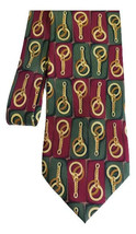 GUCCI.  vintage   tie original.  100 % Silk  Green and Board - $32.26
