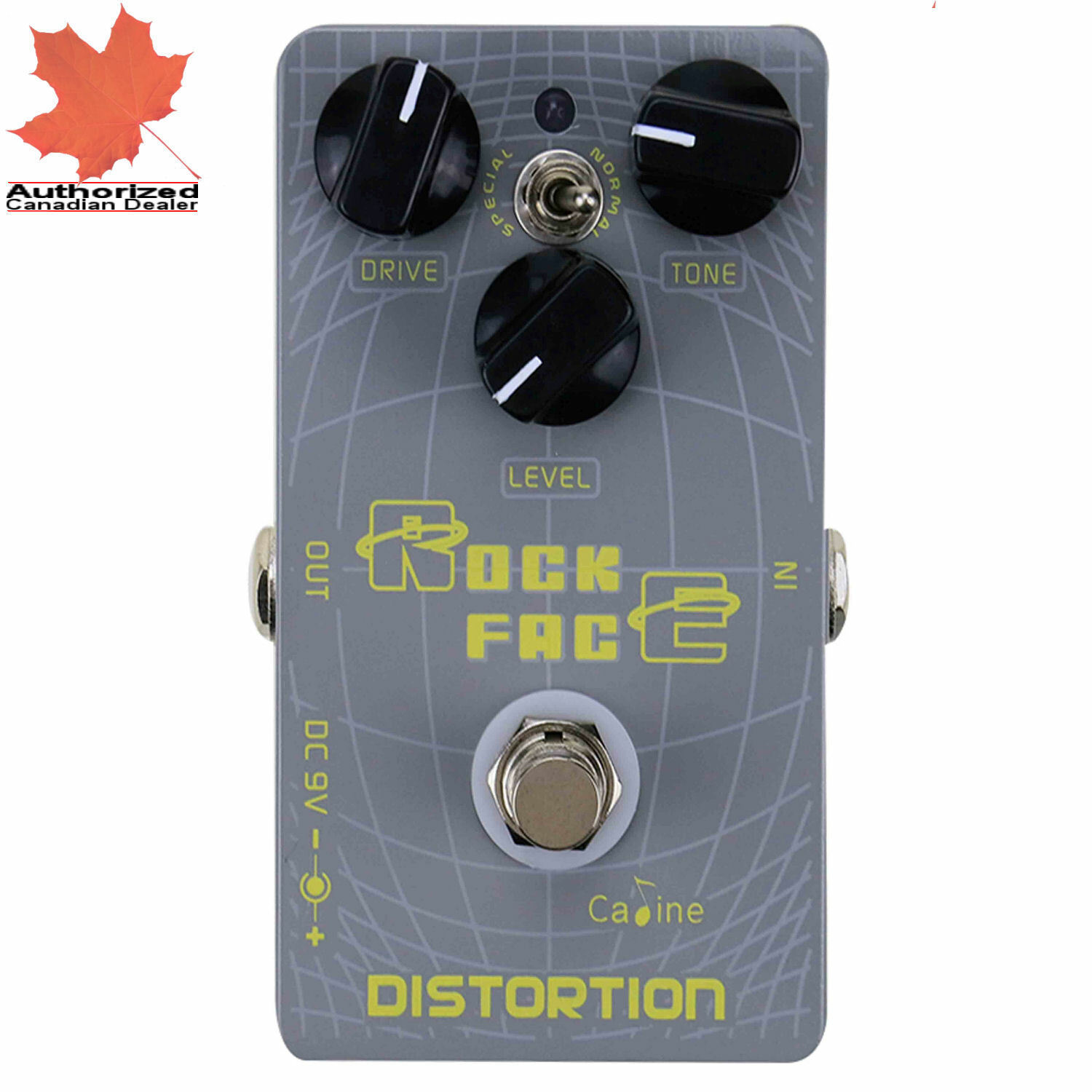 Primary image for Caline CP-21 Rock Face DISTORTION Electric Guitar Effect Pedal New