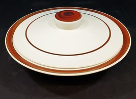 Vintage Sierra Stoneware Simplicity Round Covered Vegetable Bowl 9.5&quot; X ... - $44.54