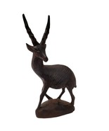 Hand Carved Wooden Gazelle Impala Eland Antelope Made in Kenya Africa Ge... - $301.39 MXN