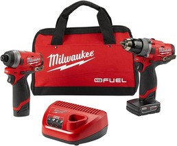 1/2&quot; Drill And 1/4&quot; Hex Impact Are Included In The Milwaukee Electric Tools - £234.32 GBP