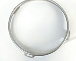 1959 Ford F100 Stainless Round Headlight 5.75&quot; Retainer Ring Bezel Trim ... - £36.80 GBP