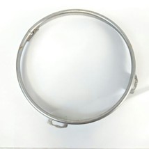 1959 Ford F100 Stainless Round Headlight 5.75&quot; Retainer Ring Bezel Trim ... - £36.74 GBP