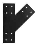 4pcs 10x3 45 Degree Angle Steel Flat Plate Pergola Bracket Heavy Duty fo... - €34,51 EUR