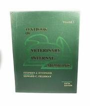 Textbook of Veterinary Internal Medicine Stephen J. Ettinger 5th ed. Vol 1 [Hard - £102.06 GBP