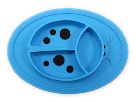 Ladybug Silicone Placemat Baby Plate - Cute Suction Feeding Mat - BPA Fr... - €4,22 EUR