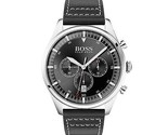 Hugo Boss Montre chronographe pour homme avec bracelet en cuir et cadran... - £100.91 GBP