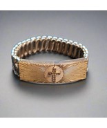 Vintage Carmen Accordion Sterling Stainless Bracelet - $1,368.31 MXN