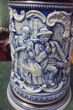 German Stein Salt Glaze covered made after WWII, unmarked, 10 1/2&quot; tall,... - £51.37 GBP