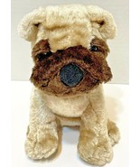 VTG Golden Bear Co. 2001 Collection Pug Beanie Plush Stuffed Dog 7&quot; - £8.32 GBP