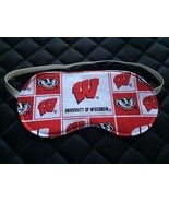 New  University Of WISCONSIN Sleep MASK Eye Sleepwear College Bedroom Un... - €12,06 EUR