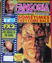 FANGORIA #101 April 1991 Terminator 2 Silence of the Lambs Stephen King FX2 - £5.49 GBP