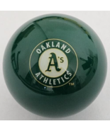 OAKLAND ATHLETICS A&#39;s GREEN VINTAGE BILLIARD POOL TABLE CUE 8 BALL REPLA... - £23.91 GBP