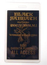 Black Sabbath Tony Iommi Backstage Pass Original 1986 Vintage UNUSED Hea... - £30.72 GBP