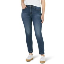 Lee Women&#39;s Slim Fit High Rise Skinny Jean Blue Size 18 M - £21.30 GBP