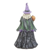 Jim Shore Witch with Pumpkin and Spooky Ghost Scene Heartwood Creek Collectible image 2