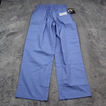 Dickies Pants Mens S Blue Cargo Medical Uniform Scrub Pull On Bottoms - $19.68