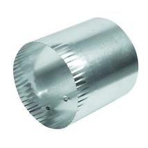 Everbilt 4 in x 4 in Solid Aluminum Duct Connector, Silver - £5.82 GBP