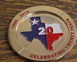 Bell Helicopter Amarillo Texas Celebrating 20 Years Challenge Coin #243W - $20.78