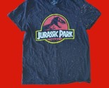Jurassic Park Tee Paint Splatter Universal Studios Graphic T Shirt Mens ... - £11.25 GBP