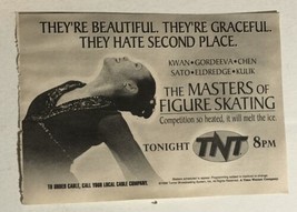 Masters Of Figure Skating Tv Guide Print Ad Michelle Kwan  TV1 - £4.68 GBP