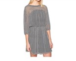 Joie andora caviar mini dress size S - $195.03