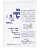 Tom&#39;s Technical Flyer Understanding Pincushion Correction Circuits - $2.96