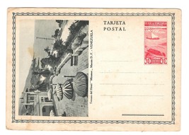 Venezuela 10c Pictorial Postal Stationery Card Viewcard Hotel Miramar Unused - £15.63 GBP