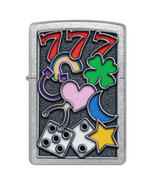 Zippo Lighter - All Luck Street Chrome - 48682 - $24.56