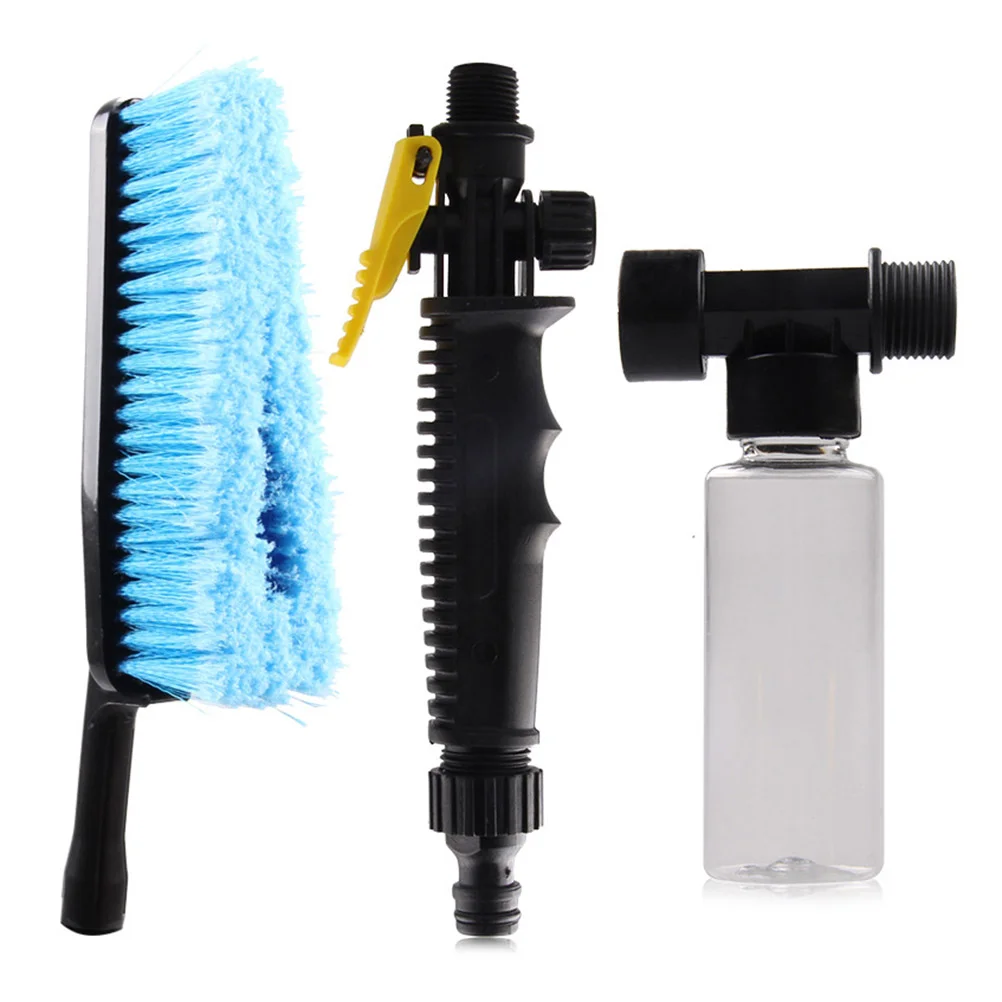 Car Cleaning Brush with Long Handle and Detachable Washer - £15.26 GBP